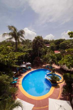 Гостиница Hotel Bungalows y Cabañas Acuario  Пуэрто-Эскондидо